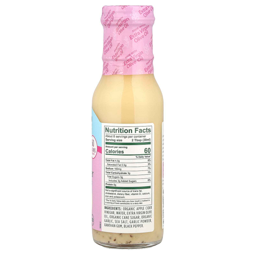 California Olive Ranch, Заправка для заправки из чеснока и яблочного сидра, 236 мл (8 жидк. Унций)