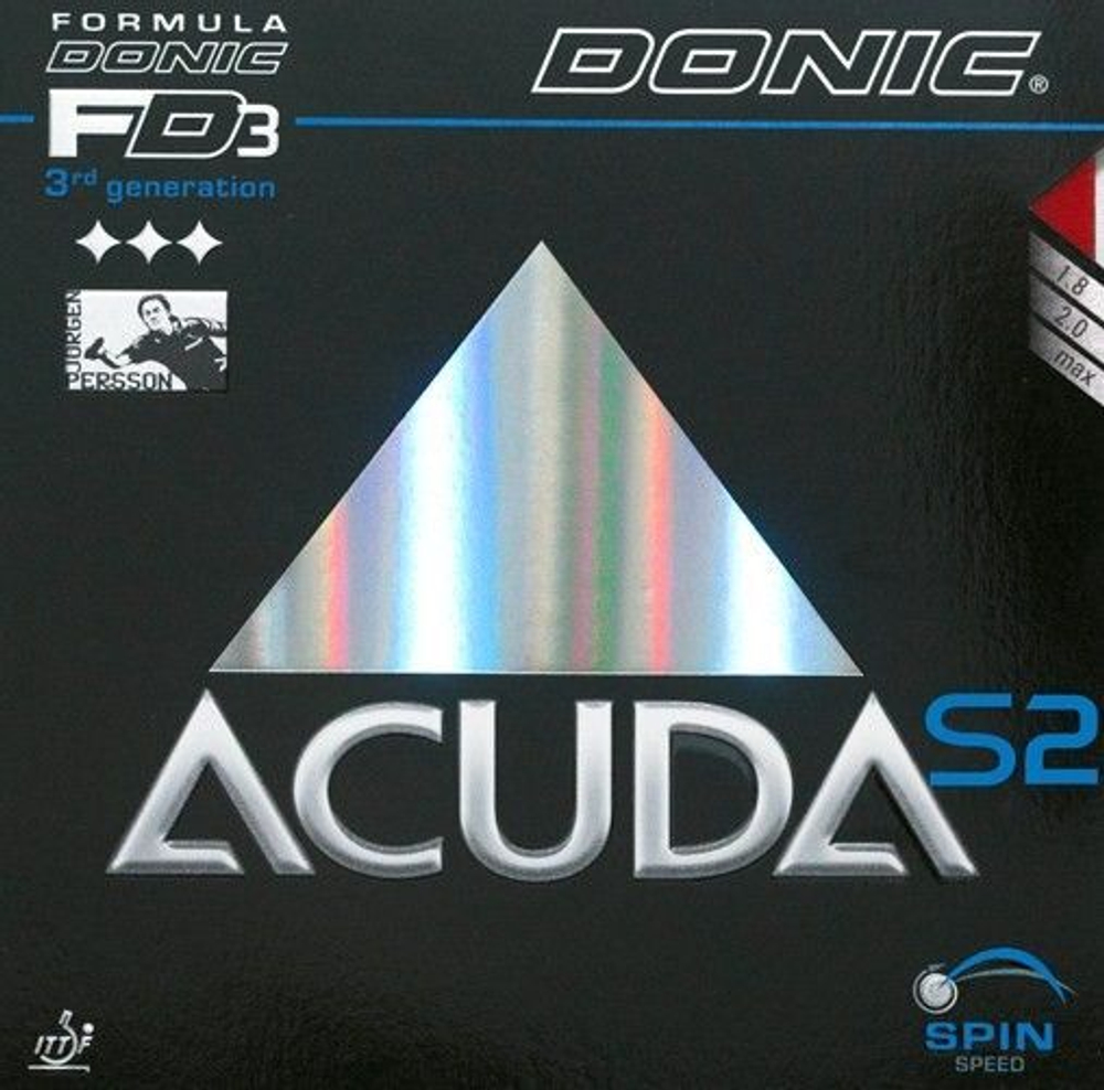 Накладка для ракетки Donic Acuda S2 2.0 black