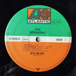 Винтажная виниловая пластинка LP Yes Yesshows (Germany 1980)