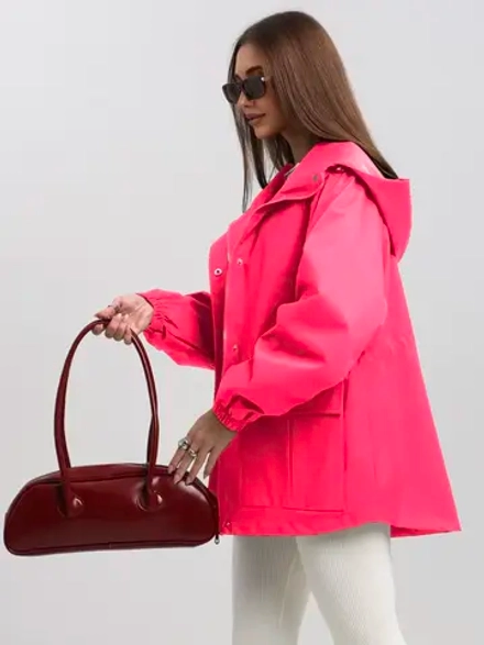 Ветровка удлиненная с капюшоном