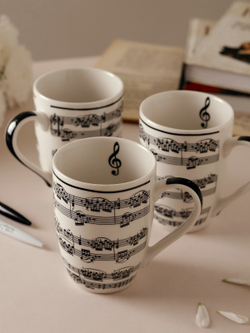 Чашка "Нотный стан"