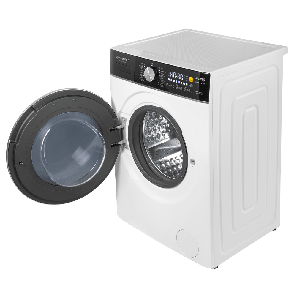 Стиральная машина c сушкой инвертором и паром MAUNFELD MFWM1586WH 8 кг./6кг. сушка