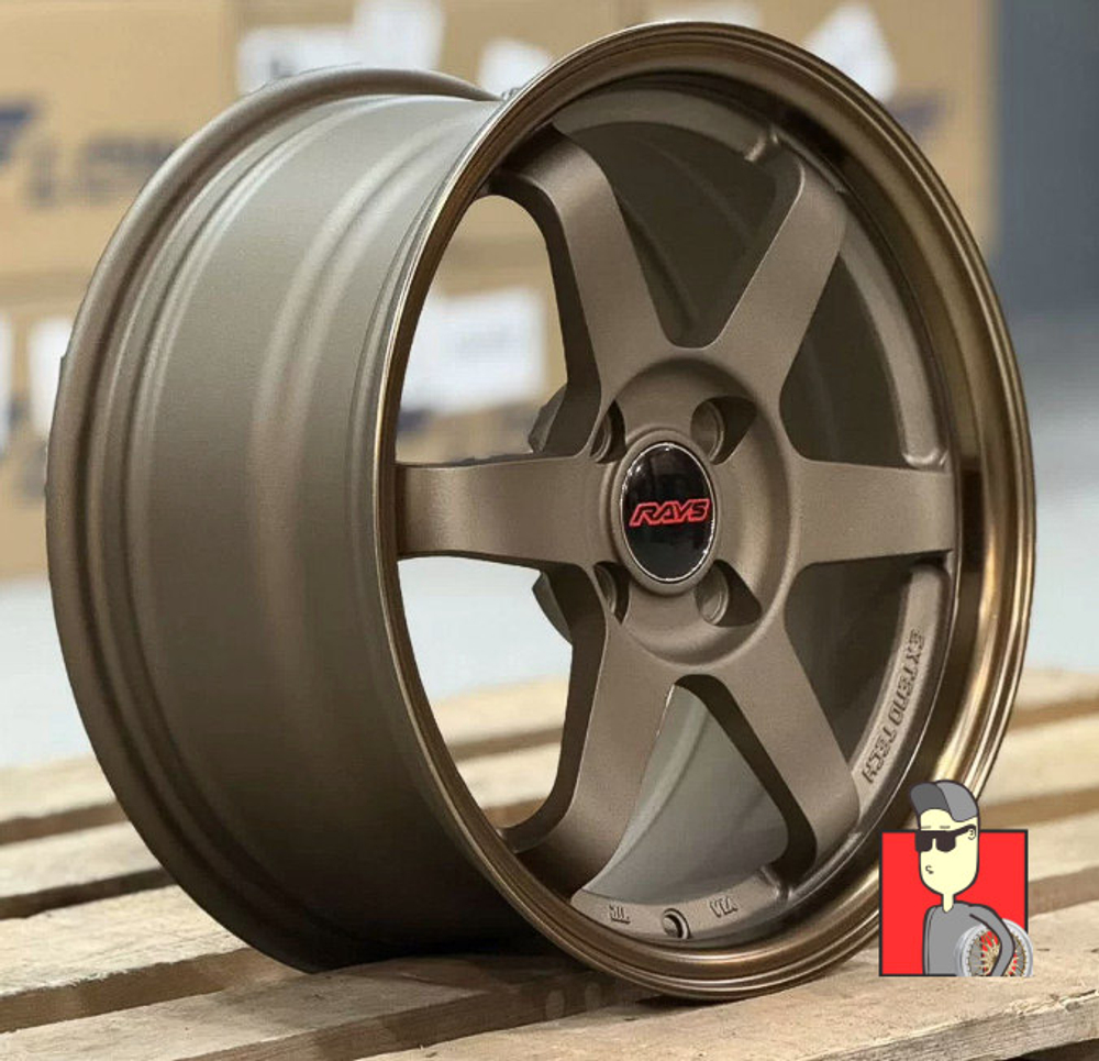 Комплект дисков Rays TE37 15x7 et38 4x100