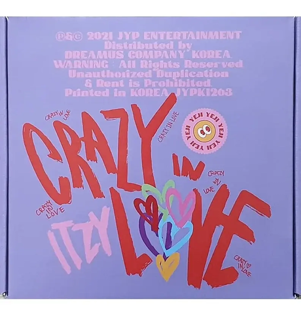 Альбом ITZY - CRAZY IN LOVE