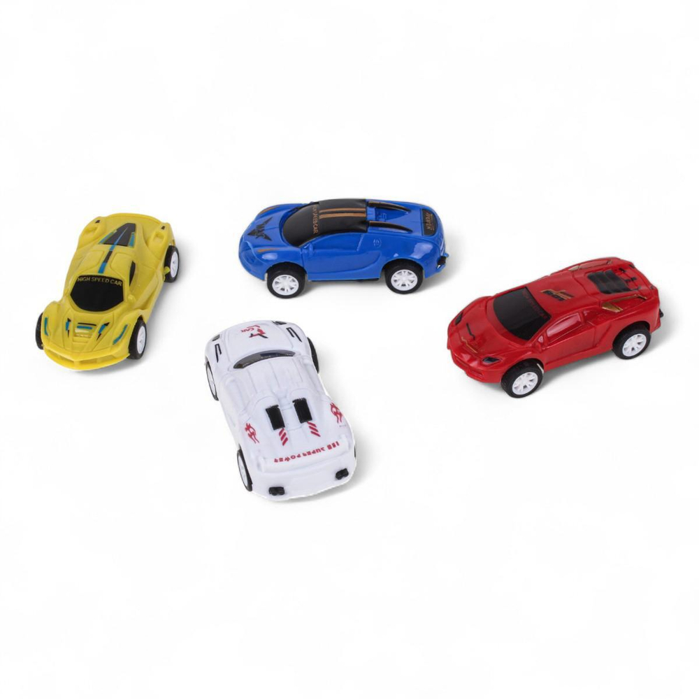 Набор машин 4шт, коробка 8809-4H