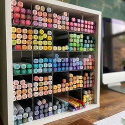 D-Box Органайзер для маркеров 5х5, W960 ST7 Белый классический