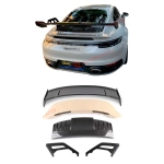Карбоновое заднее антикрыло с крышкой багажника для PORSCHE 911 992.1 CARRERA S 2019–2025