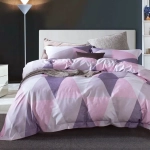 Постельное белье Евро поплин Орхидея 1687