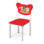 Детский стульчик Кеша регулируемый на металлокаркасе