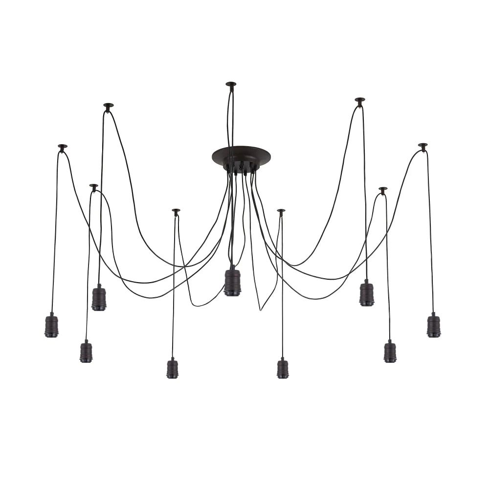 Citilux Эдисон CL451092 Люстра паук Венге