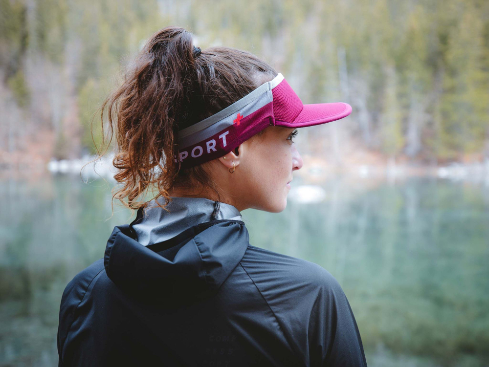 Visor Ultralight "Красное Вино/Темно-серый"