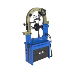Стенд для правки автомобильных дисков Титан ALU Компакт Синий RAL5017