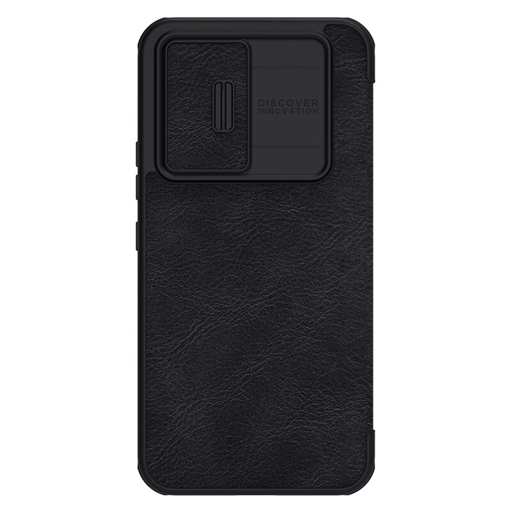 ? Кожаный чехол книжка от Nillkin для Samsung Galaxy A54 5G, серия Qin Pro  Leather с защитной шторкой для камеры - купить по отличной цене ? в  интернет магазине caseport в Москве и СПб