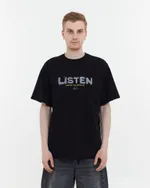 Футболка Anteater 332 Listen черная