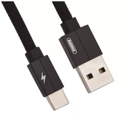 USB cable Lightning 2m Kerolla (RC-094i)(Remax) black