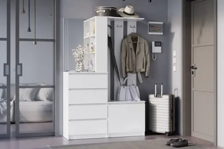 Прихожая Симпл ПР-04 белая