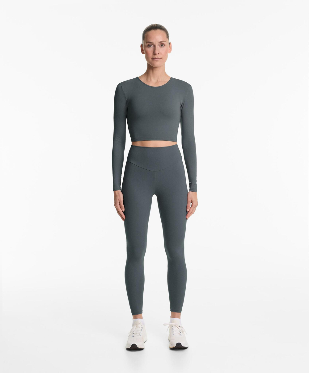 Oysho Футболка с длинным рукавом Comfortlux, масляно-синий