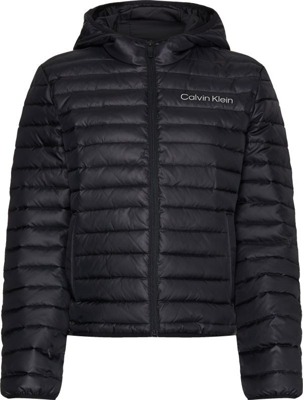Женская теннисная куртка Calvin Klein PW Padded Jacket - black beauty