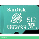 Карта памяти SanDisk microSDXC 512GB (SDSQXAO-512G-GN3ZN)
