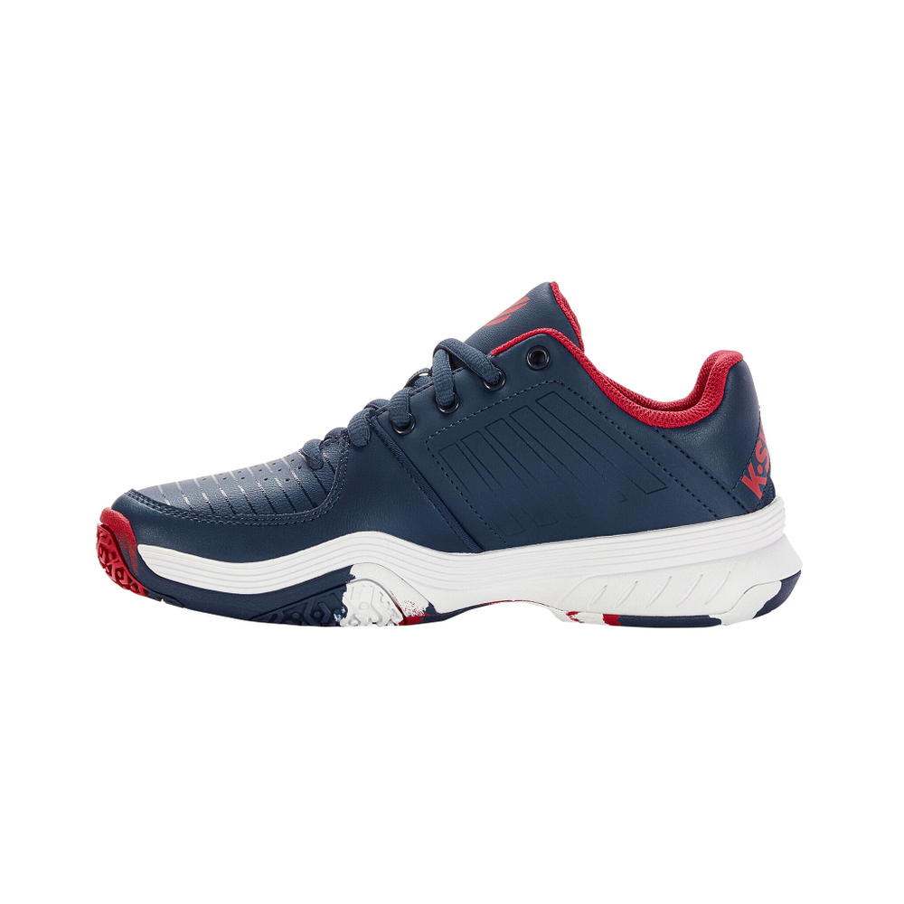 Детские теннисные кроссовки K-Swiss Court Express Omni All Court Shoe Kids - Dark Blue, White