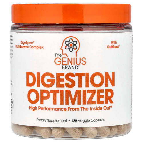 The Genius Brand, Оптимизатор пищеварения, 135 растительных капсул