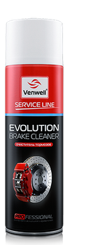 VW-SL-003RU Venwell Очиститель тормозов EVOLUTION Brake Cleaner 500 мл. (аэрозоль)