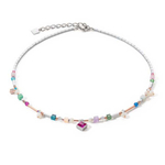 Колье Coeur de Lion Brilliant Square Multicolour 6007/10-1544