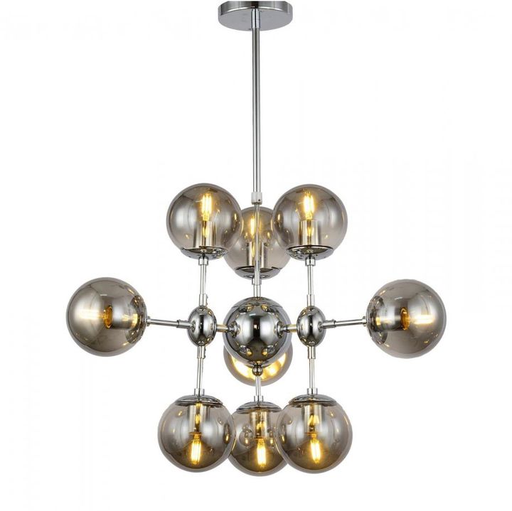 Подвесная люстра Lumina Deco Gala LDP 7006-9 CHR