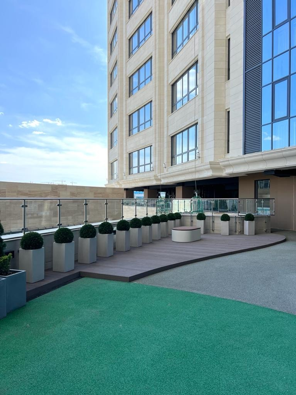 5.23. Искусственные туи в кашпо для ЖК «Development Plaza»