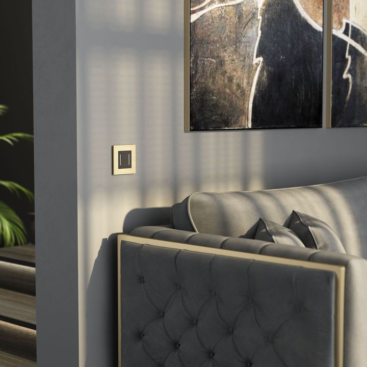 Рамка Werkel AluMax на 1 пост шампань W0013511 4690389204029