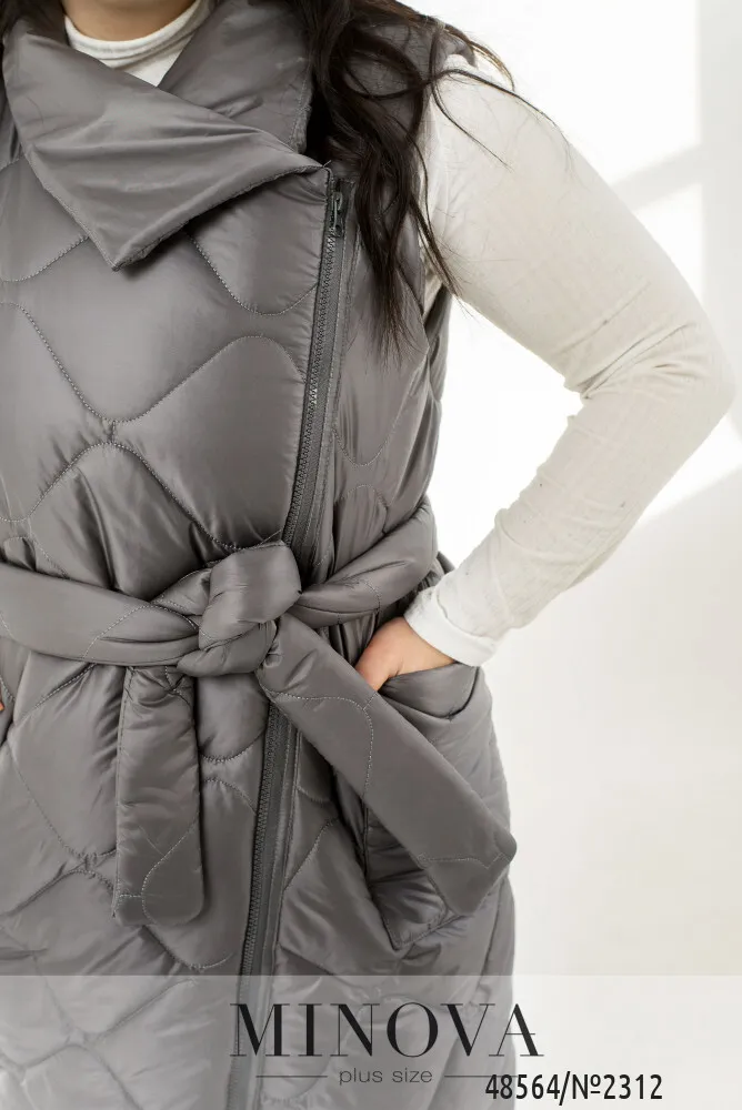 Жилет 2312-серый Minova
