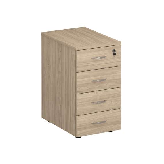 Тумба приставная для компактных столов 4-ящичная с замком ФР 207