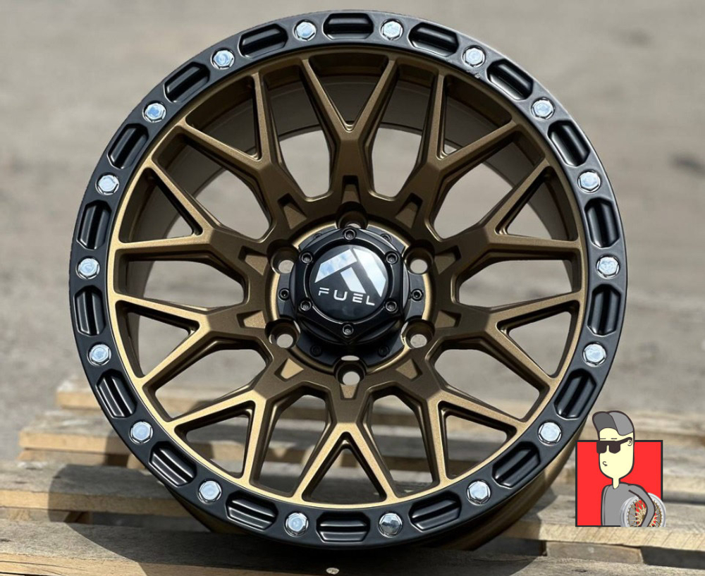 Комплект дисков Fuel Off-Road 18x9 et0 6x139.7