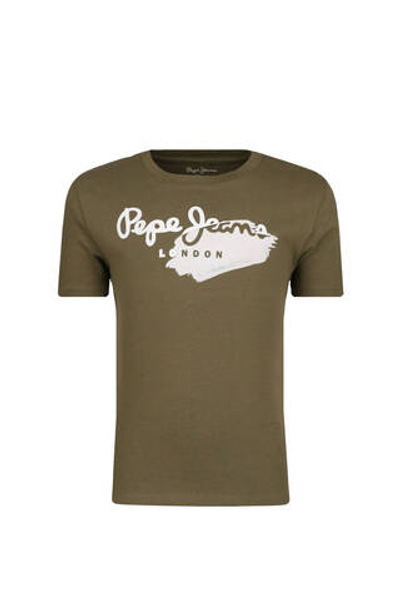 футболка celio Pepe Jeans London - оливковый(PB503365)
