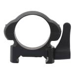 Кольца быстросъемные Vector Optics D25,4мм, стальные, Weaver, низкие, H17мм (SCSR-01P) рычажные