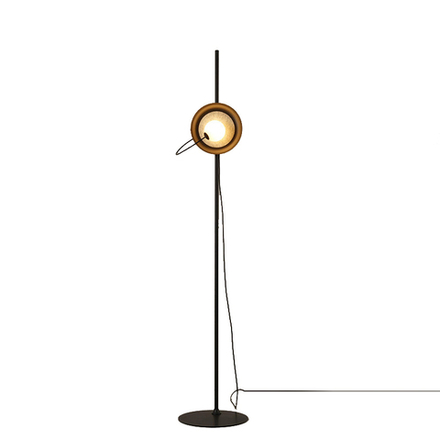 Floor design lamp  Wire by Milan (Black,  D25)