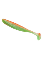 Приманка силиконовая Keitech Easy Shiner 4" PAL #01 Chartreuse Red Flake, 3 упаковки по 7 штук
