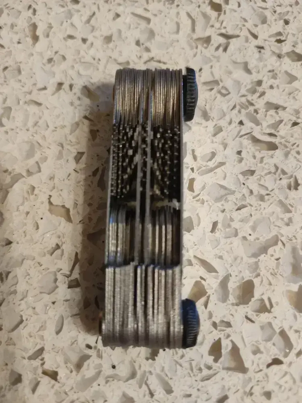 Резьбомер метрический и дюймовый 58 лезвий Нержавеющая сталь