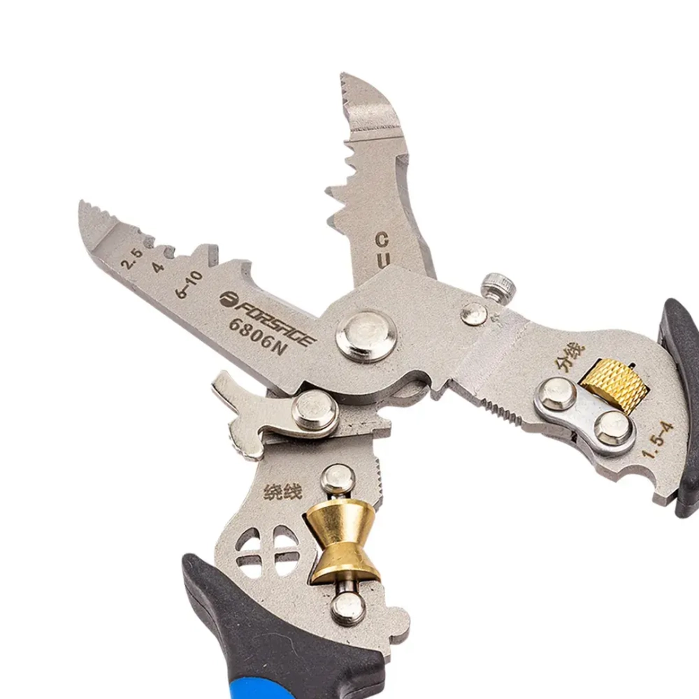 Плоскогубцы многофункциональные 10в1 7'' Forsage F-6806N