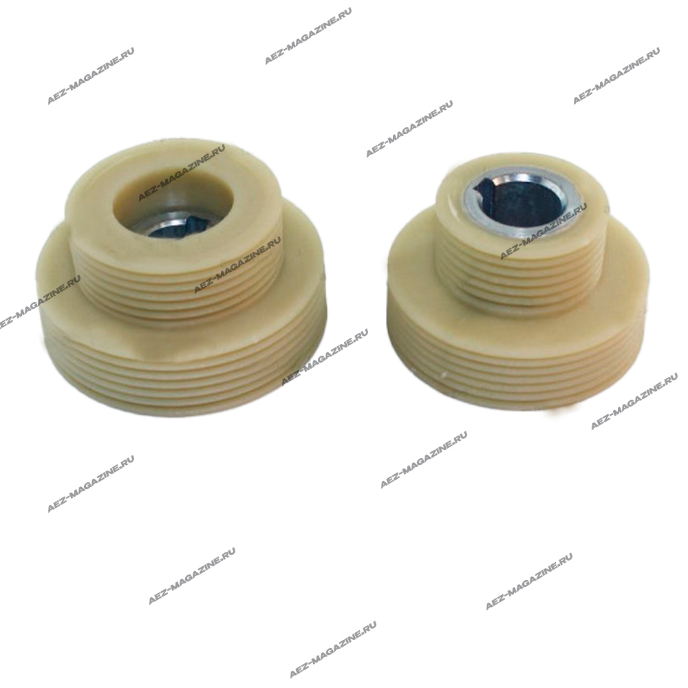 Комплект шкивов для деревообрабатывающего станка Могилев (комплект ведущий+ведомый) 1.7кВт