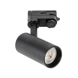 ULB-T55-20W-3000K BLACK Светильник-прожектор светодиодный трековый. 1800 Лм. Теплый белый свет 3000К. Корпус черный. ТМ Uniel