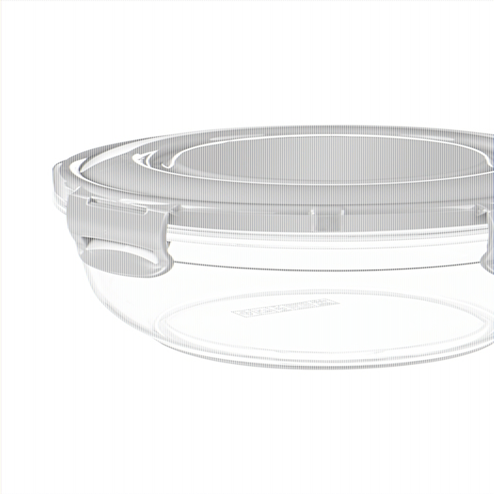 Контейнер воздухонепр. круглый прозрачный 1350 мл.