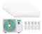 Мульти сплит-система Hisense 5 x AMS-09UW4RMRKB00 / AMW5-42U4RTA