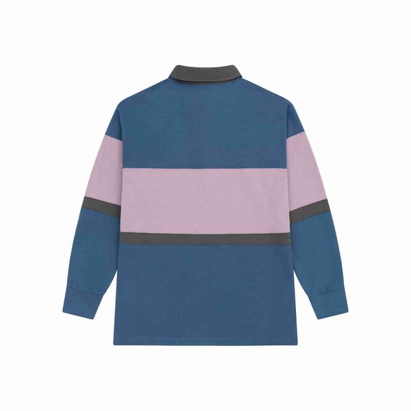 Лонгслив Rugby пыльно-синий - фото 2