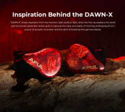 Наушники AFUL DAWN-X, проводные, внутриканальные, 4.4мм