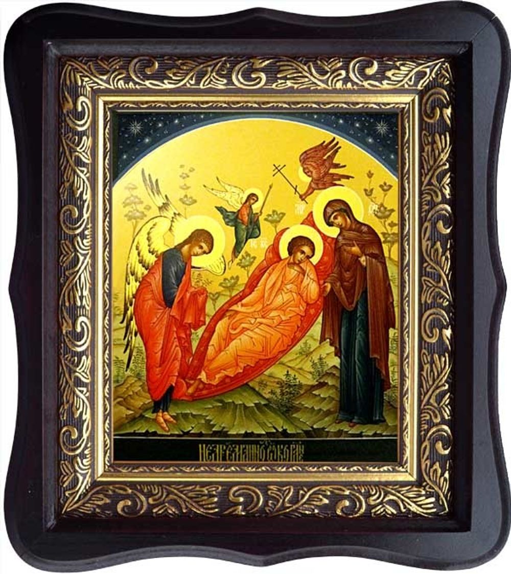 Недреманное Око Спасово (Спас Недремлющее Око). Икона  на холсте.