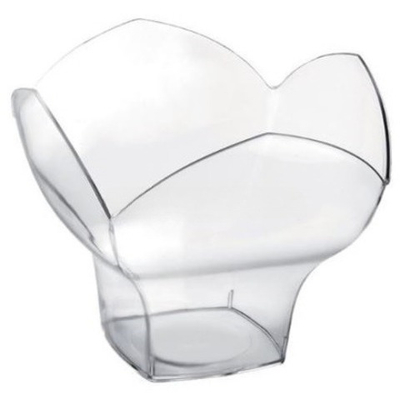 Креманка фуршетная (чашка) "Тюльпан" прозрачная 100 мл (25/500 шт.) 5024п