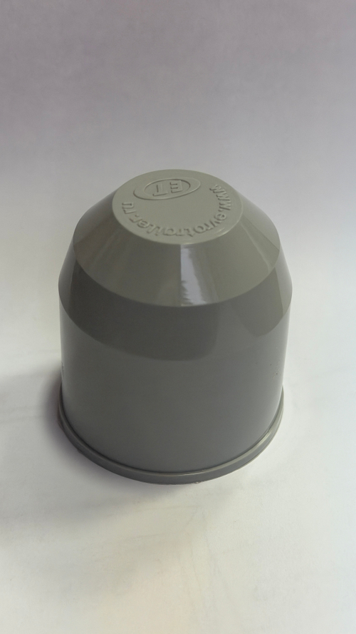 Колпачок на шар фаркопа без надписи, пластик, серый