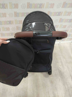 Коляска прогулочная Baballo Future 2024 черные блёски (белая рама)