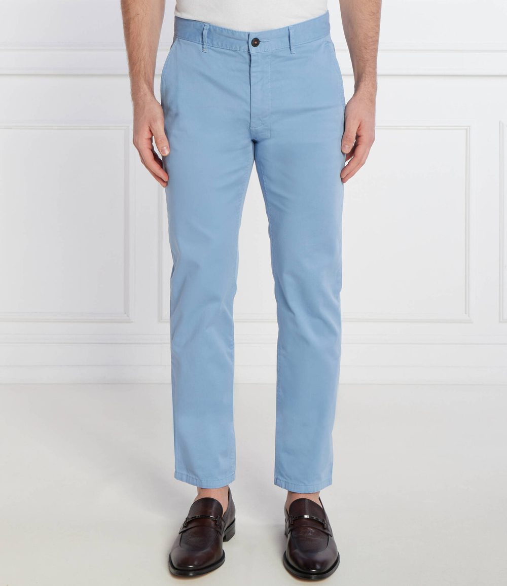 Чиносы BOSS ORANGE - голубой(50510933)